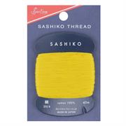 Sashiko 20/4 Cotton Embroidery Thread, 40m, 204 Yellow